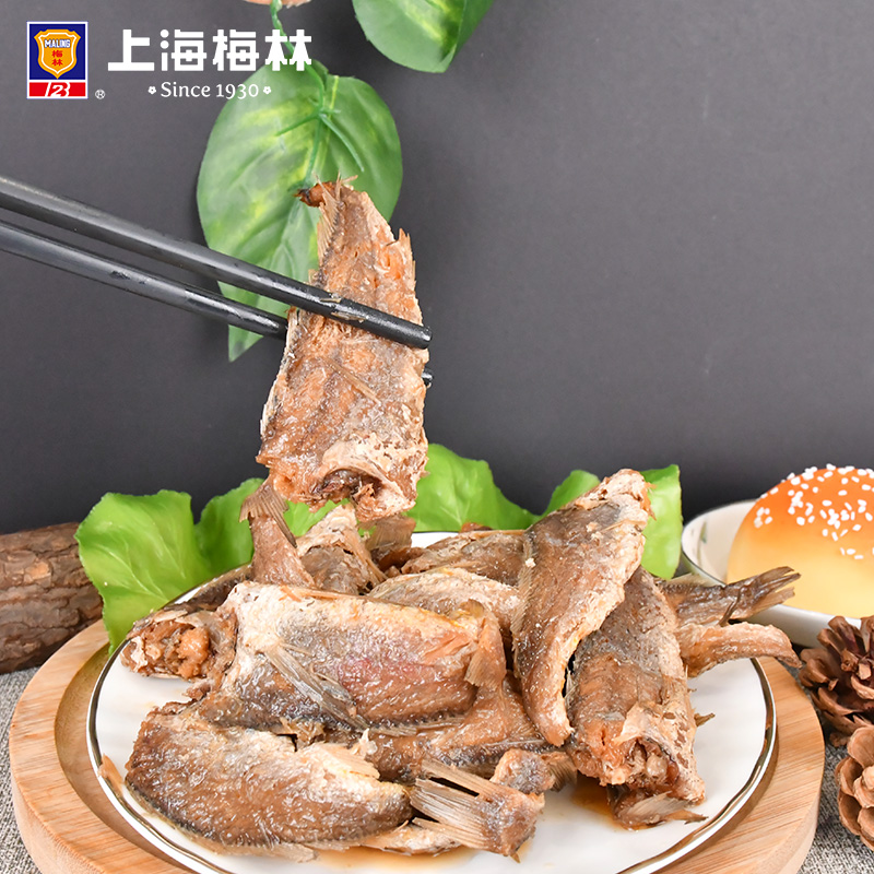 MALING上海梅林 五香黄花鱼 227g 零食海鲜罐头下饭菜鱼罐头