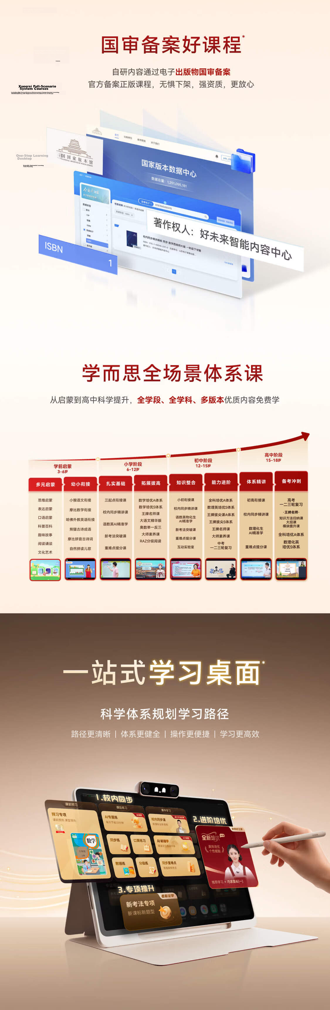 Xueersi Learning Machine T6 International Edition【New Release】AI Learning Device New Enhanced Tutoring 1V1 Oral Tutor Learning Tablet Eye Protection Large Screen 13.9 Inch 8+256GB 10