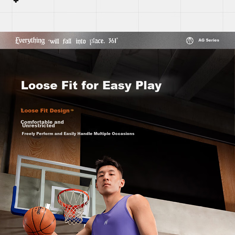 361° Men's AG Spring Summer Sleeveless Quick-Dry Sports Vest Casual Basketball Running Fitness Shirt 652621503-3 8