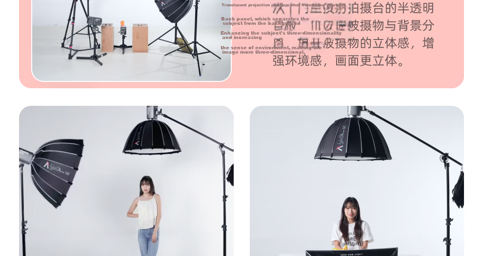 AMARAN Aputure Portable Foldable Floor Light Stand Fill Light Floor Stand Live Streaming Photography Background Light Support Tripod 7