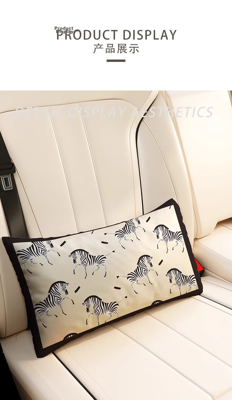 Yinshang American-Style Throw Pillow, Luxurious High-End Sofa Living Room Cushion, Bedside Large Backrest Pillow Cover with Insert 5
