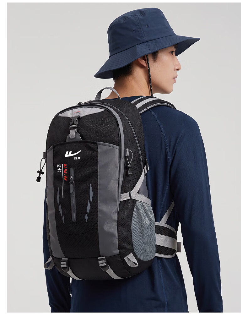 Warrior Outdoor Mountaineering Backpack Men Large Capacity Lightweight Travel Bag Water-Resistant Hiking Climbing Professional Multifunctional Sports Bag 13