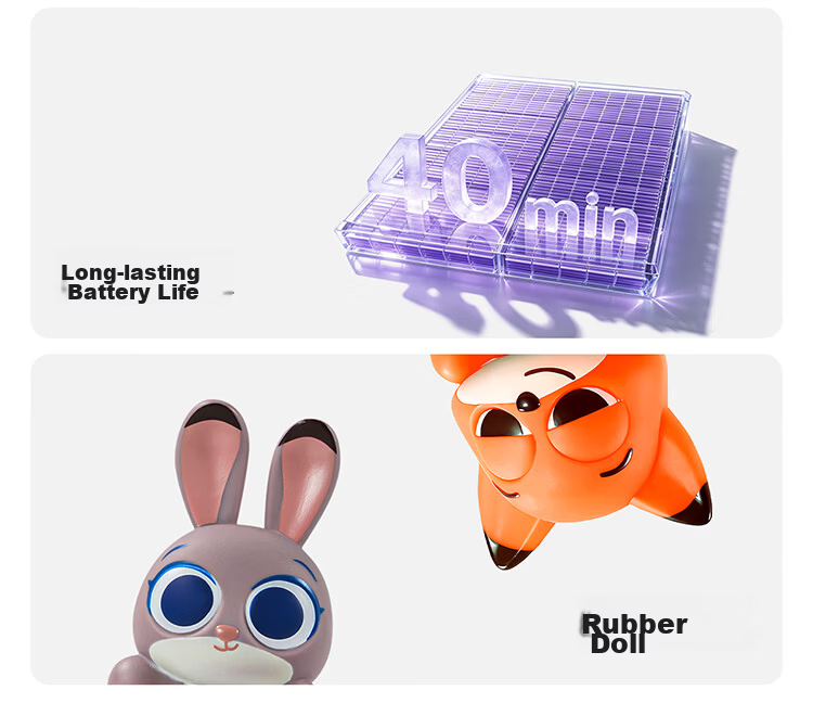 BaanShi Disney Licensed Electric Bubble Blower Gun Nick Rechargeable Boys/Girls Toy Gift Fully Automatic Toy 12