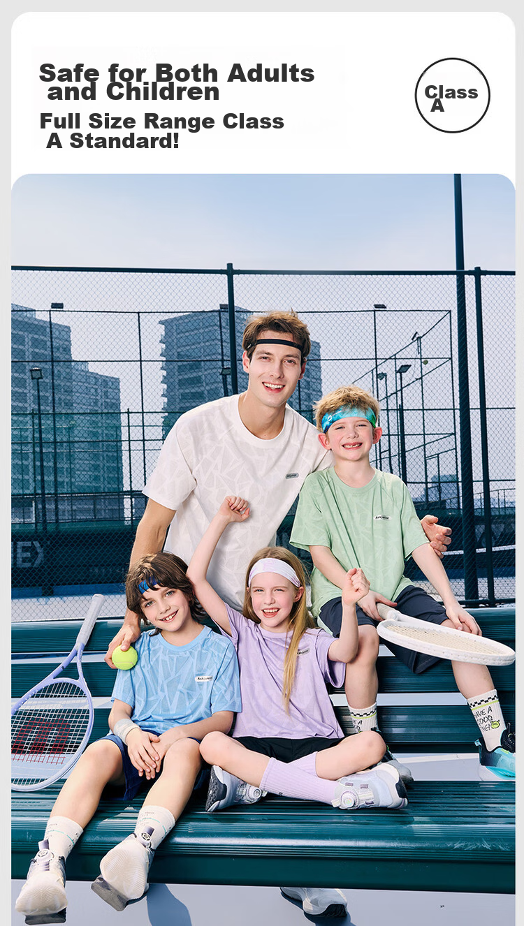 ASK JUNIOR Parent-Child Running Sports Set Summer Kids Boys Girls Quick-Dry Cooling Short Sleeve T-Shirt Shorts Youth Two-Piece Set 8