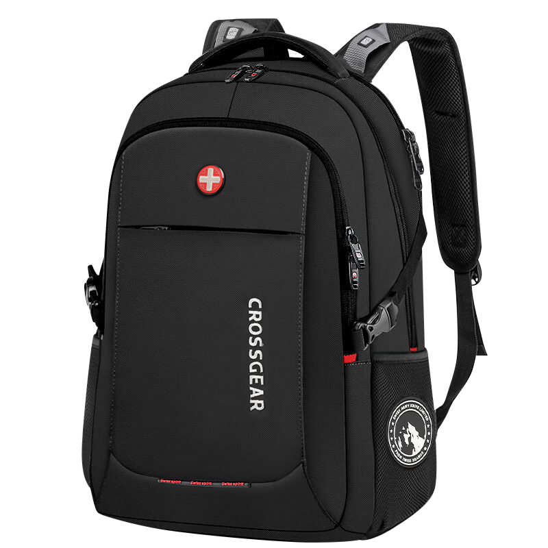 CROSSGEAR Swiss Army Knife Business Travel Large Capacity 16-inch Laptop Backpack Men's Student School Bag