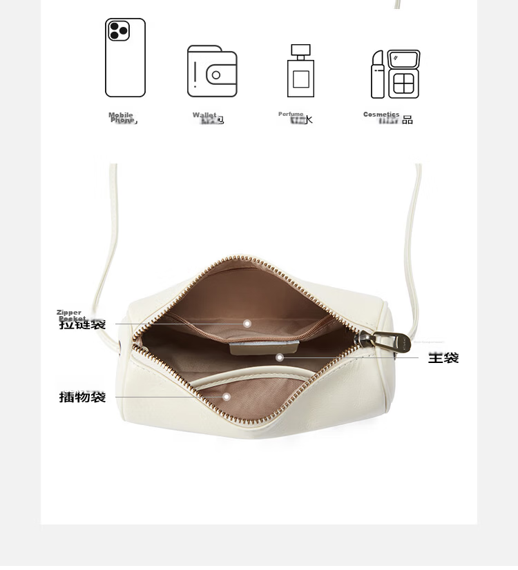 St&Sat Women's Bag 2026 New Cowhide Phone Bag Fashion Shoulder Crossbody Bag Birthday Valentine's Day Gift 6