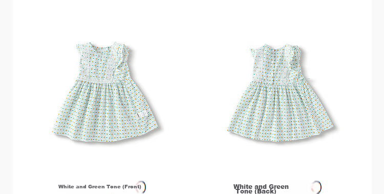 Balabala Kids Dress Girls Summer Baby Princess Floral Sweet Fashion Skirt 12