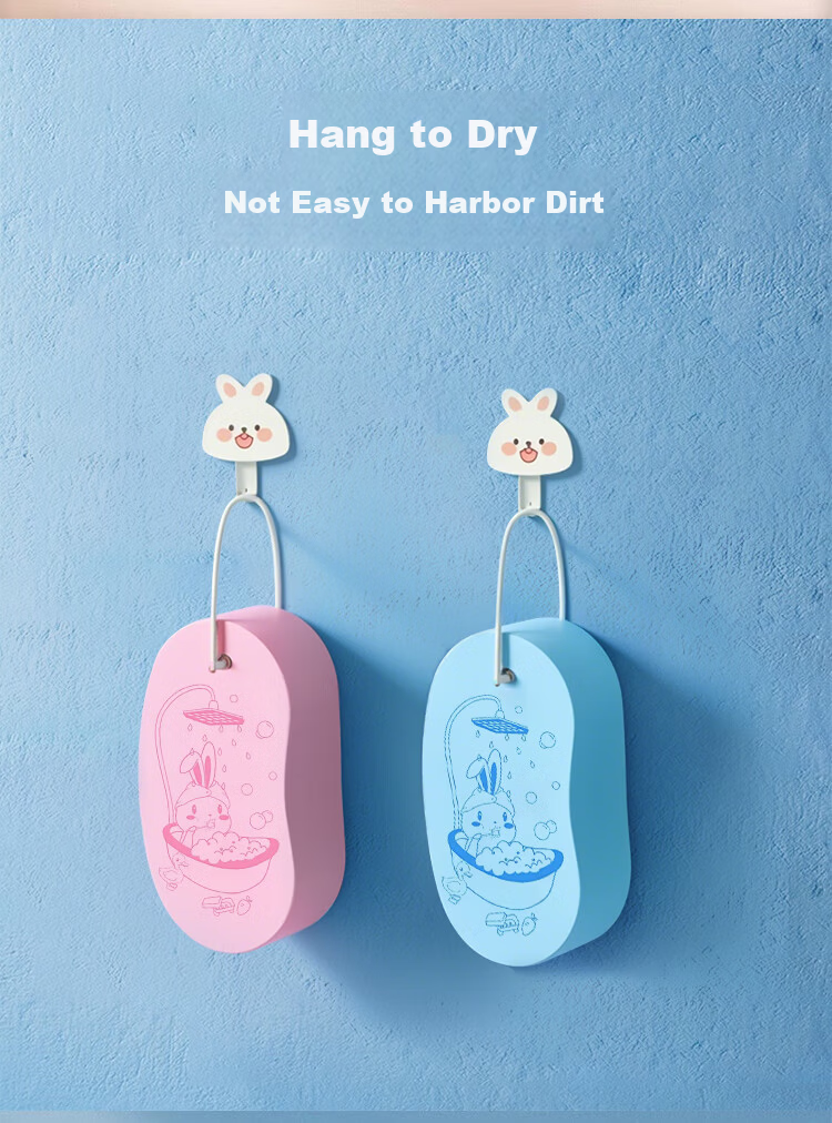 MiLi Bathing Tool Children's Shampoo and Bath Set Mud Scrubbing Sponge Comb Newborn Hair Washing Brush Baby Bath Towel 8