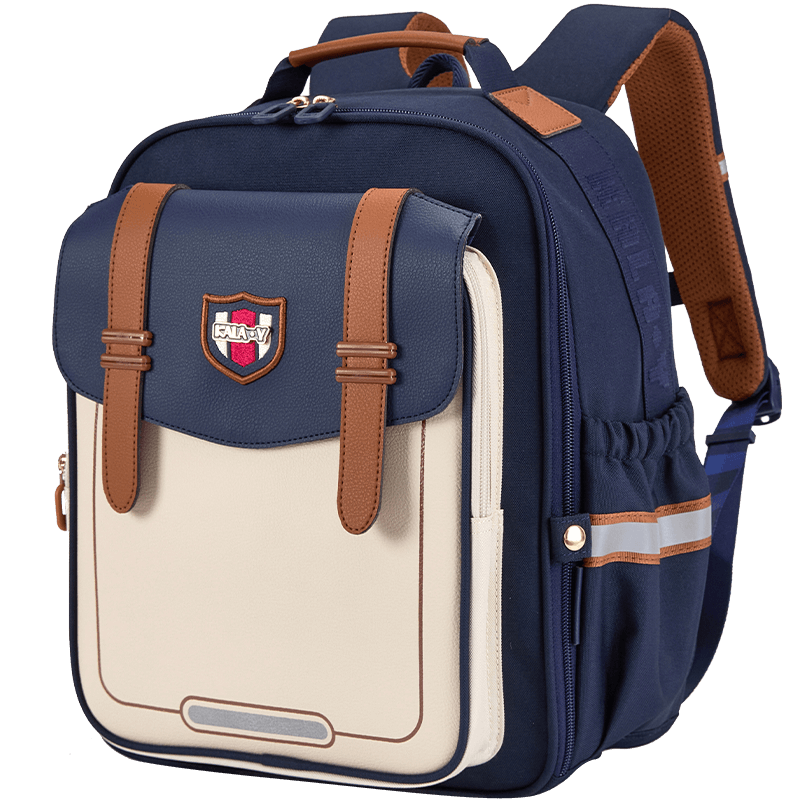 KALA路Y Cloud Backpack for Elementary Students Grades 1-3-6, Child Anti-Fall Load-Reducing Spine Protection Ultra-Light School Bag