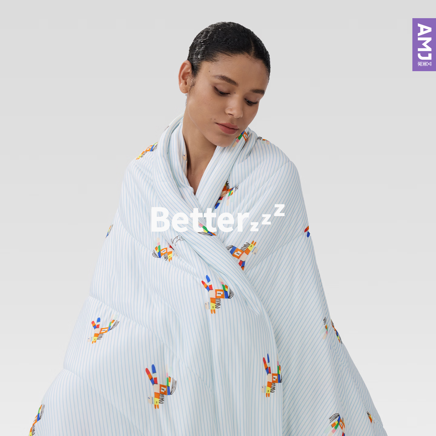 Aimeijia Air Conditioning Quilt A-Class Fabric Cotton Candy Naked Sleep Quilt Machine Washable 2026 New Summer Cooling Thin Quilt Core 2