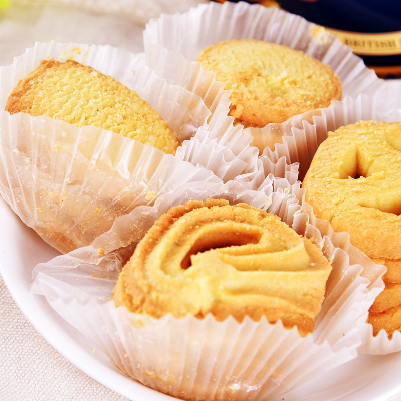 GPR黄油曲奇饼干150g铁盒装马来西亚进口团购零食