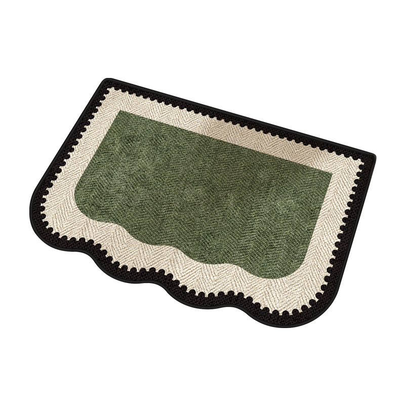 40x60cm Diatom Mud Bathroom Mat Absorbent Non-Slip Toilet Door Floor Rug