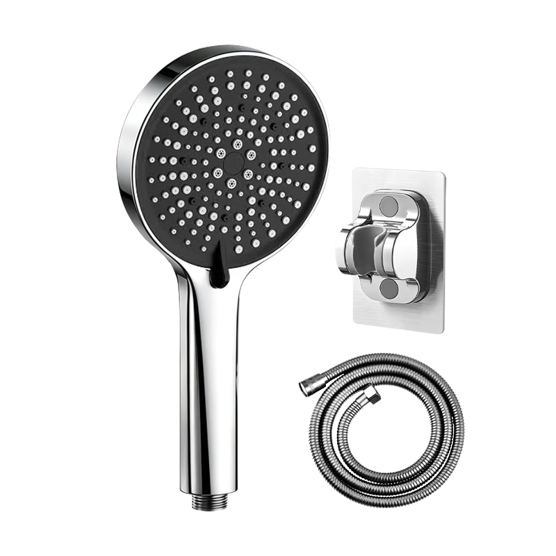 HOMK Seiko Shower Head Set with Pressure Boost, New Shower Head with Hose
