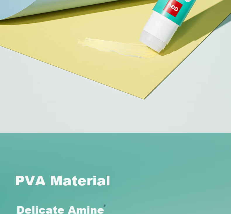 Deli 15g High Viscosity PVP Solid Glue Stick, Formaldehyde-Free, Quick-Drying, Durable, Strong Adhesive, Student Stationery, 12-Pack, Office Supplies 5