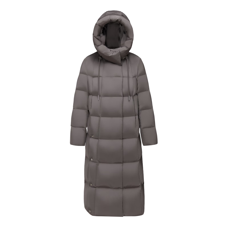 BOSIDENG 2025 Winter Classic Urban Casual Short Round Neck Hooded Down Jacket B250245184