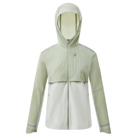 BOSIDENG Clothing, Five-Fold National Standard Sun Protection Jacket for Women, Short Style, UV-Resistant, Ice-Cool Breathable Heat Dissipation Hooded Coat
