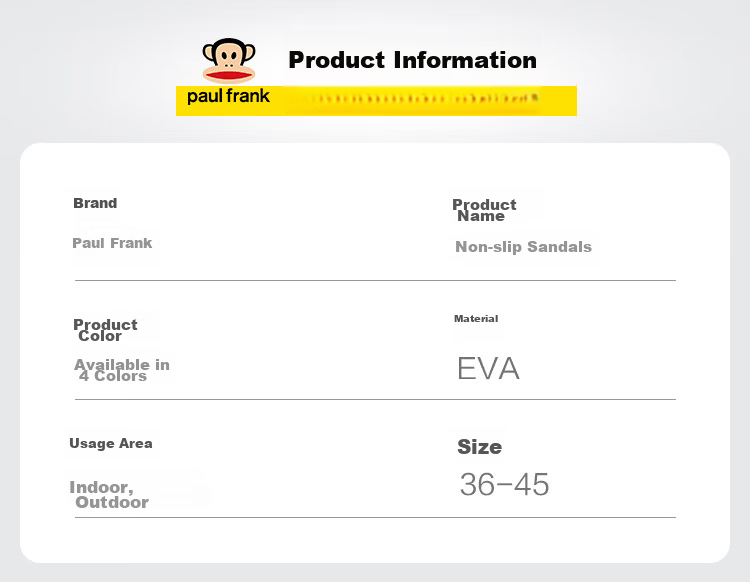 Paul Frank Strong Rubber Non-Slip Bathroom Slippers for Elderly Men Indoor Shower Anti-Slip Sandals Women Pink Size 40-41 2