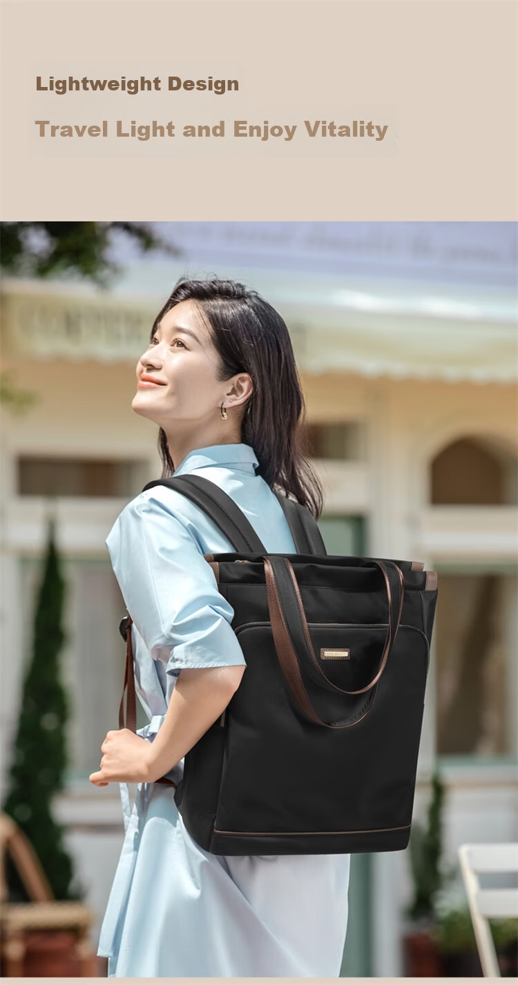 GOLF Women's Backpack 16-inch Laptop Bag Handheld Shoulder Tote Large Capacity Student Travel School Bag 22