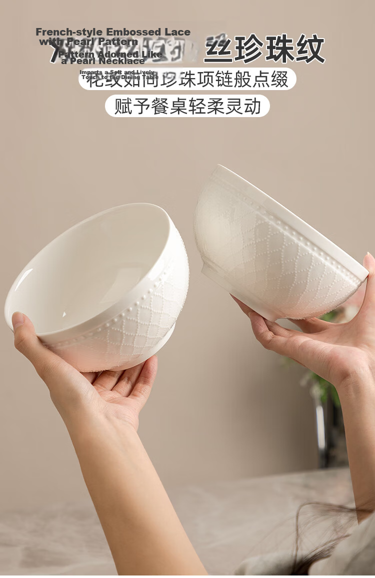 Banwushenghuo Large Ceramic Soup Bowl with Lid, Double-Handled Soup Pot, High-Capacity Soup Bowl for Home Use, Underglaze Colorful Large Serving Bowl 4