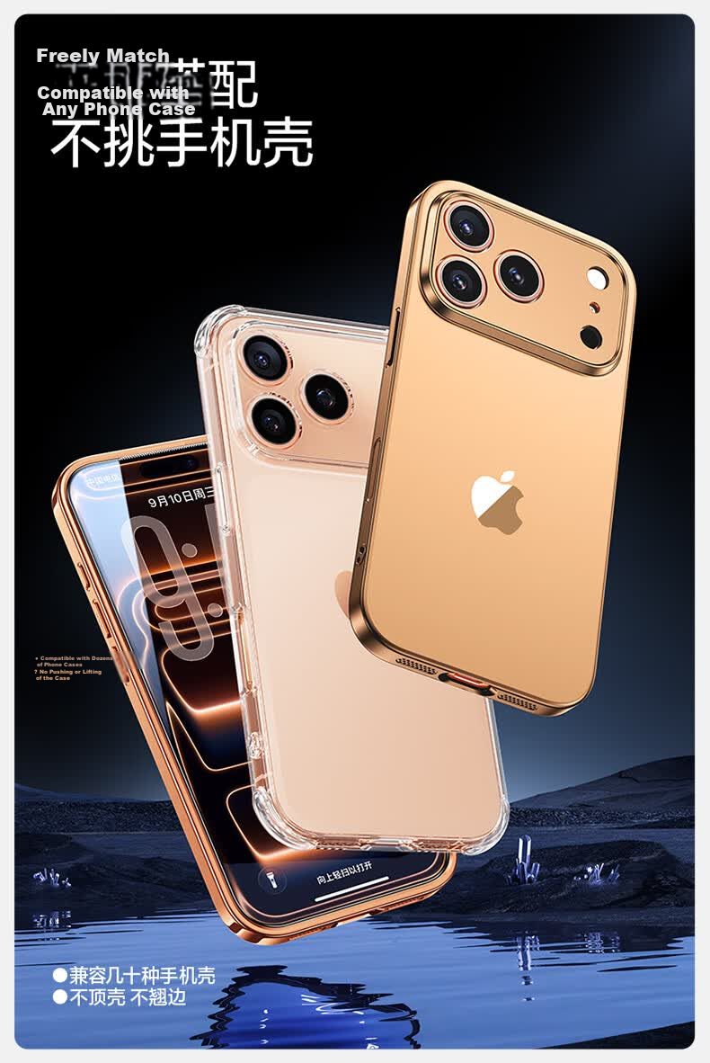 Shanmo Tempered Glass Screen Protector for iPhone 17 Pro, Dustproof, Drop-resistant, Anti-fingerprint, Ultra-thin Full Coverage, Cleanroom HD Film 16