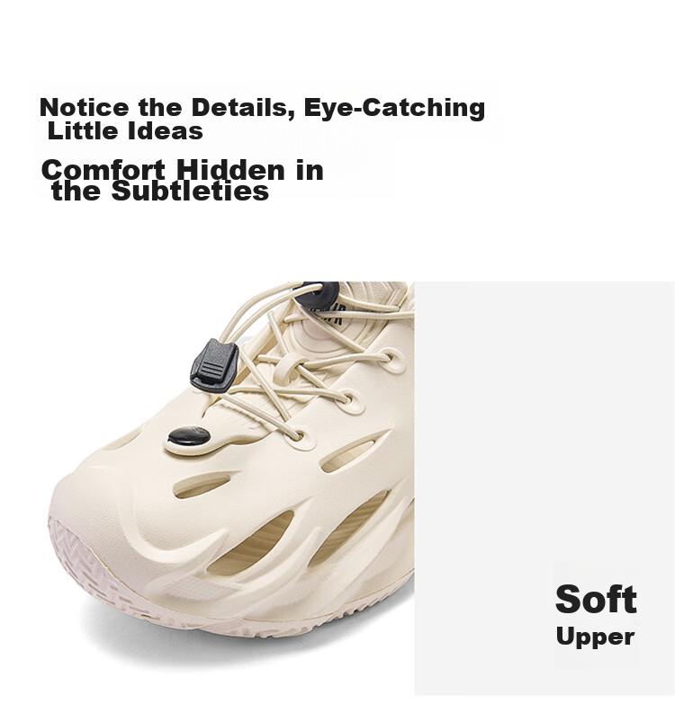 Semir 2026 New Lightweight Breathable Hole Sandals Outdoor Wear Durable Men's Beach Sandals SSM262008 Beige Size 41 16