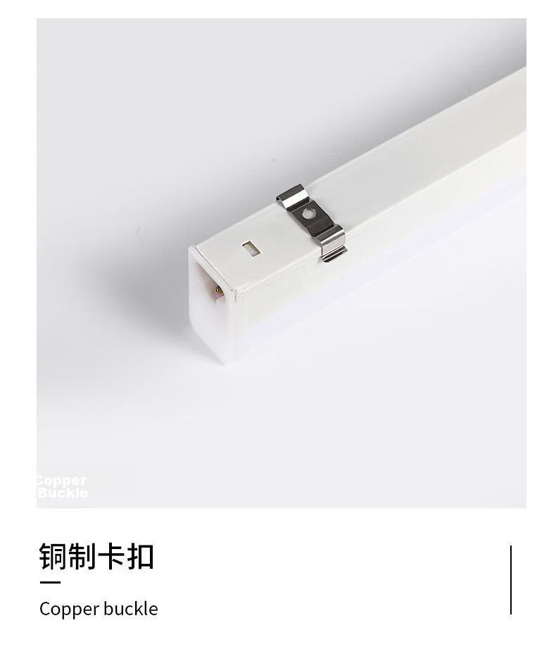 Yunzhizhuo T5 Integrated LED Tube High Brightness Daylight Long Strip Light Complete Energy-Saving Workshop Bracket Tube 0.6m [10W] Warm Light 10