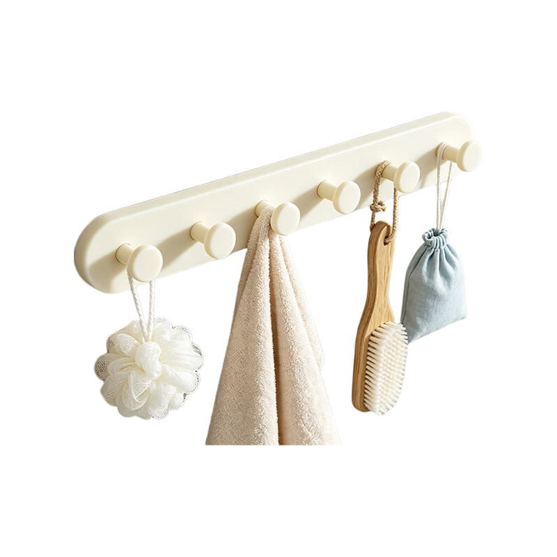 Canbo Suction Cup Hook Rack Strong Load-Bearing No-Drill Bathroom Door Hanging Rack