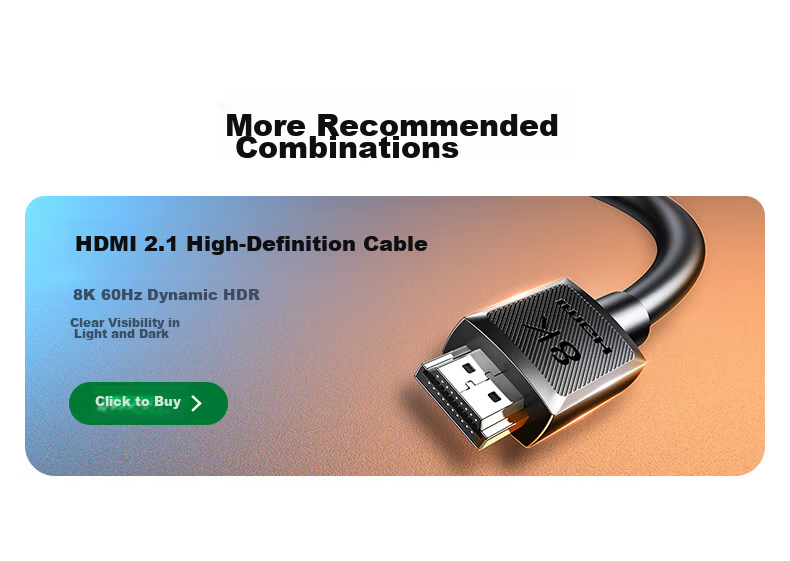 UGREEN Type-C Expansion Dock, 8K30Hz Expansion Dock to HDMI2.1 Converter, 4K120Hz Adapter, Compatible with Apple Computers MacBook Neo And Huawei Laptops 2