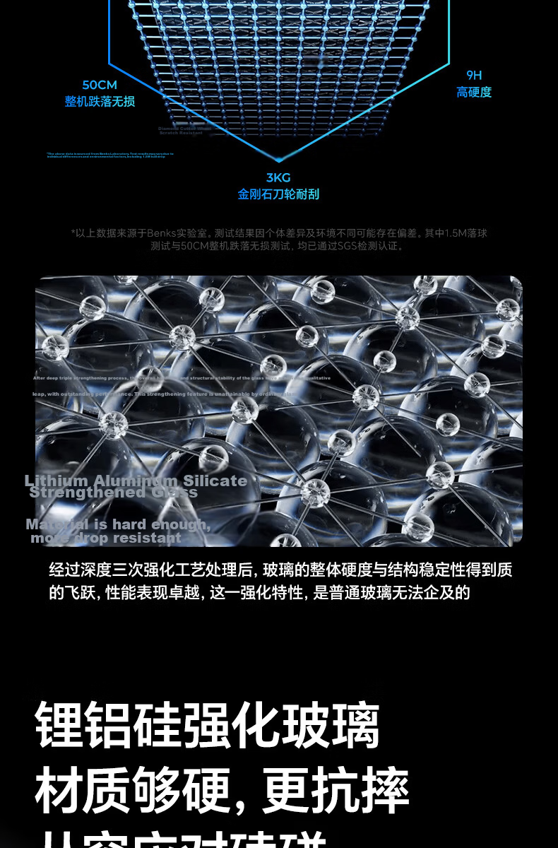 Benks Crystal Shield Ultra-Hard Glass | AR Anti-Reflection Tempered Glass Screen Protector for Samsung Z Fold 8, Full Coverage, HD, Anti-Fingerprint, Scratch-Resistant Foldable Phone Screen Protector 7
