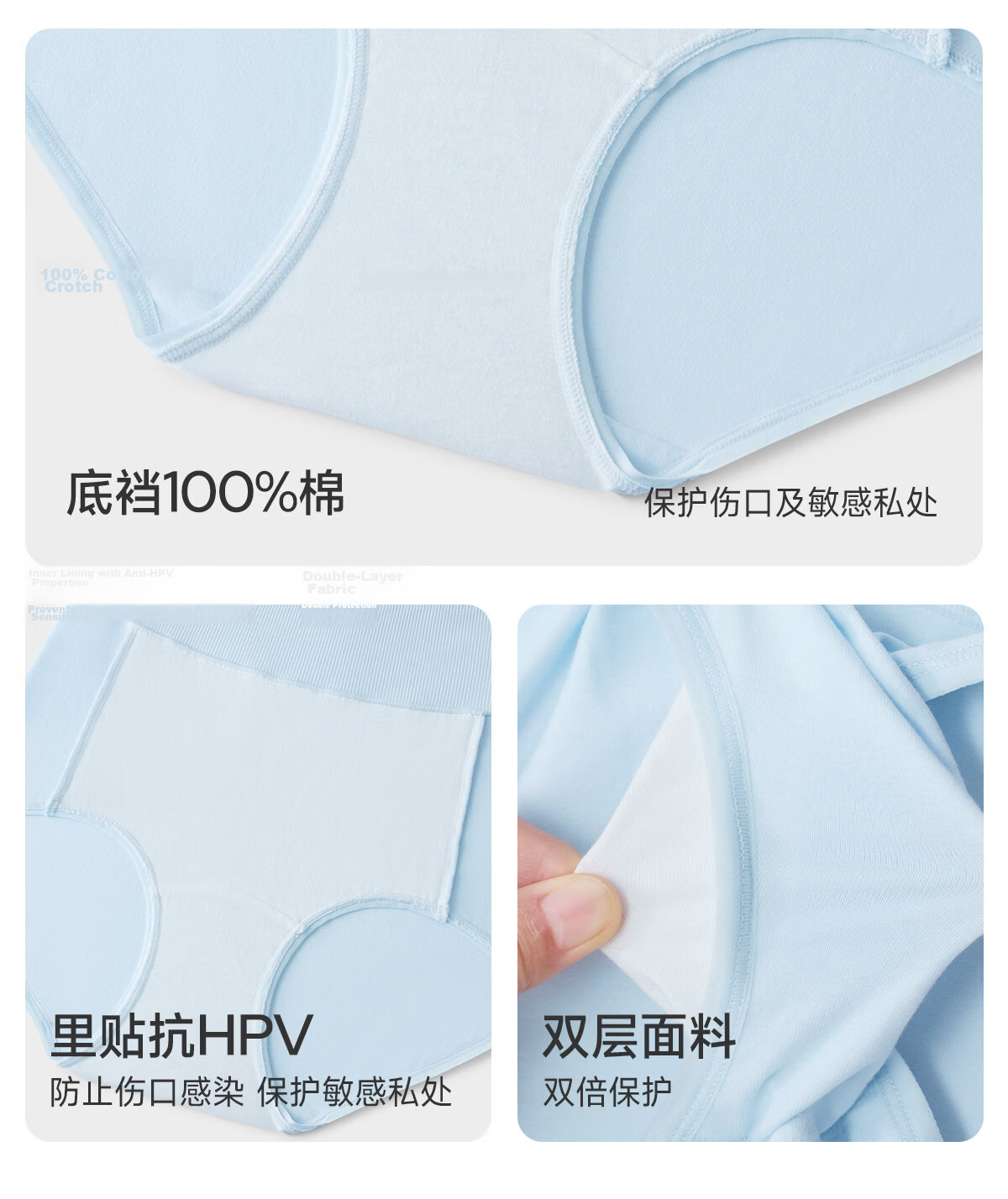 JOYNCLEON Postpartum High-Waist Cotton C-Section Maternity Underwear Extended Crotch Tummy Control Vertical Seam L Jnk196770 12