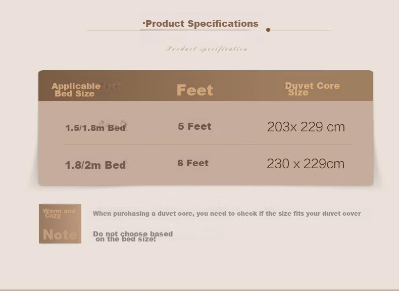 FUANNA High-End Down Comforter, 95% White Goose down Duvet, Winter Double Antibacterial Thick Quilt, 1100g Filling, 230×229cm 2