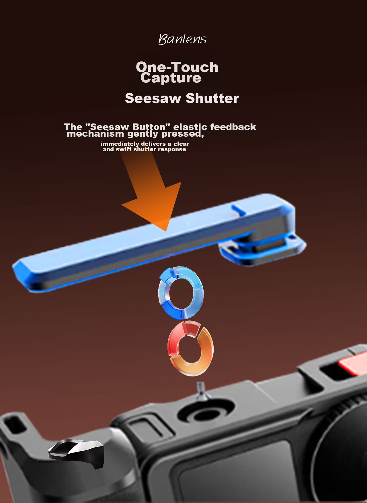 Luna Quick Release Adapter for DJI Osmo Action 4 / Action 5 Pro Osmo 360 Sports Camera Magnetic Quick Release Base Cycling Mount Adapter 7