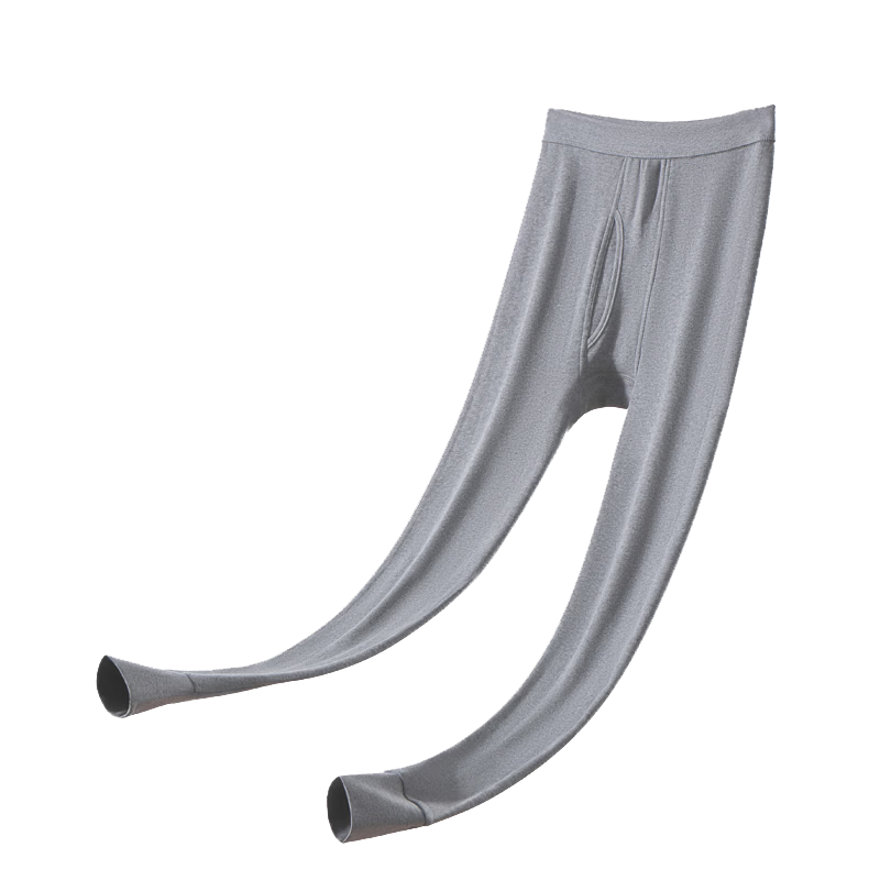 LangSha Men's Cotton Antibacterial Comfortable Breathable Soft Thin Thermal Underwear Pants Winter Couple Warm Pants