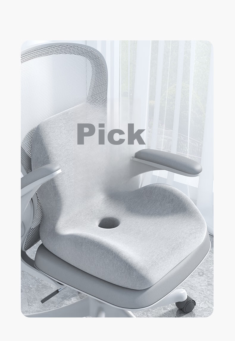 YOTOK Official Genuine Japanese Lumbar Support Office Cushion Backrest Seat Pad Integrated 26