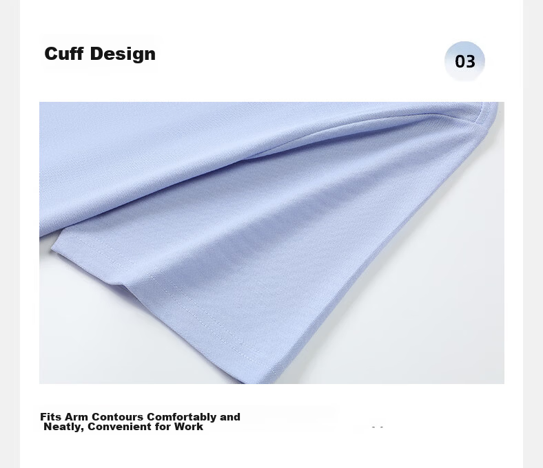 TUCANO Women's Short Sleeve Color-Block Breathable Quick-Dry Lightweight Business Casual Polo Shirt Light Blue 2XL 11