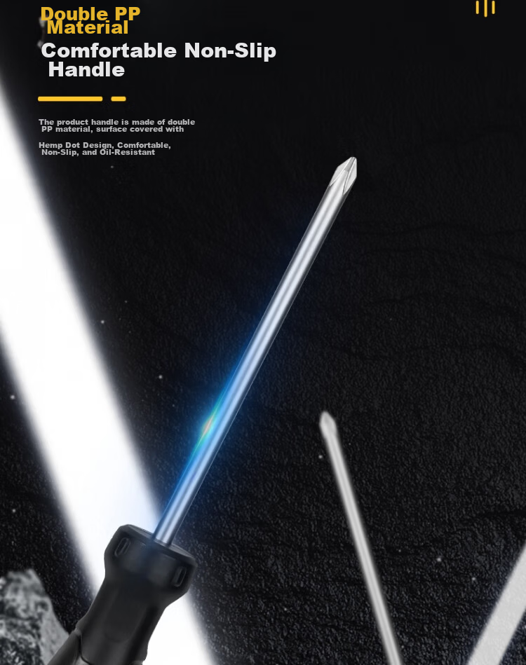 Deli Tool Plastic Handle Phillips Screwdriver PH1x100mm DL625100 (New and Old Versions Shipped Randomly) 8