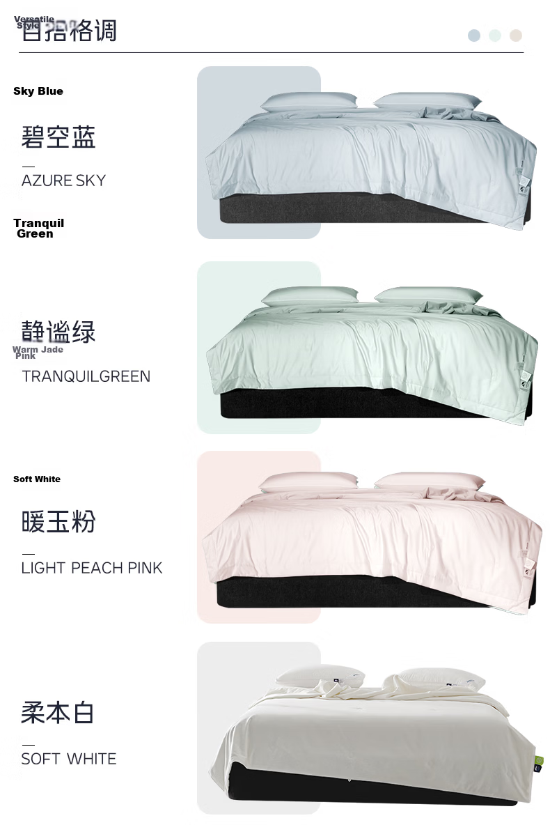 Anmino Anti-Mite Summer Quilt Pure Cotton Air Conditioning Quilt Single Summer Quilt Core Soy Fiber Quilt Summer Cooling Quilt Machine Washable 7