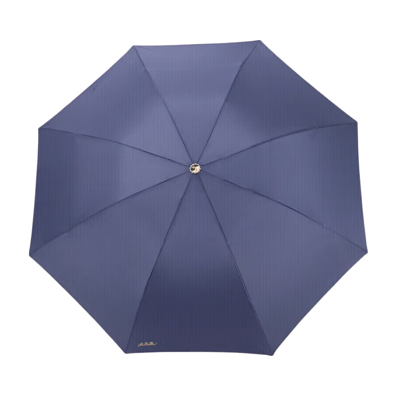 Paradise Umbrella Windproof Three-Fold Portable Folding Water-Repellent Quick-Dry Dual-Use Umbrella for Men and Women 307 Dark Navy