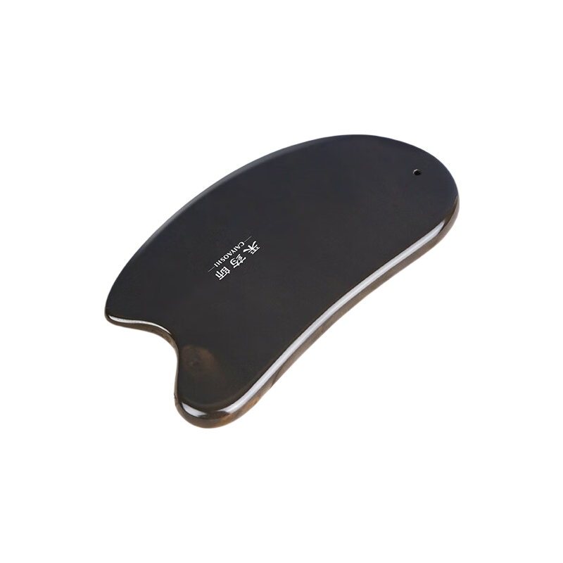 CAIYAOSHI Shi Water Gua Sha Board for Back, Face, Full Body Meridians, Stiff Neck, Cervical Spine, Limbs Massage, Women's Knife-Shaped Health Care, Dampness Removal, Mid-Autumn Festival Gift for Girls, Elders, Parents, Teachers