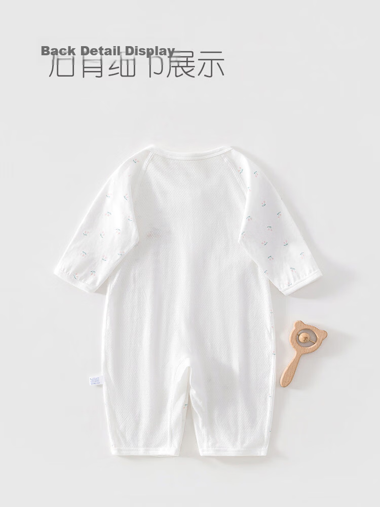 JOYNCLEON Baby Summer Thin Cotton Romper Bodysuit Sleepwear Home Air Conditioning Crawling Suit Jlt216260 9