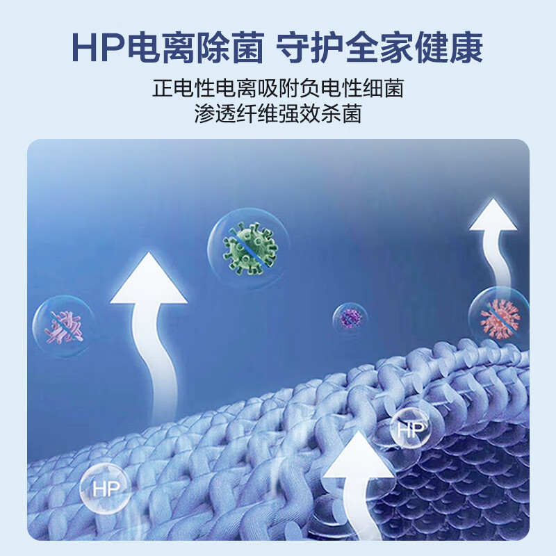 海尔洗衣机波轮全自动10公斤大容量洗衣机家用出租房双动力防缠绕精华洗直驱变频洗衣机以旧换新 6288直驱变频+精华洗+双动力+HP电离除菌