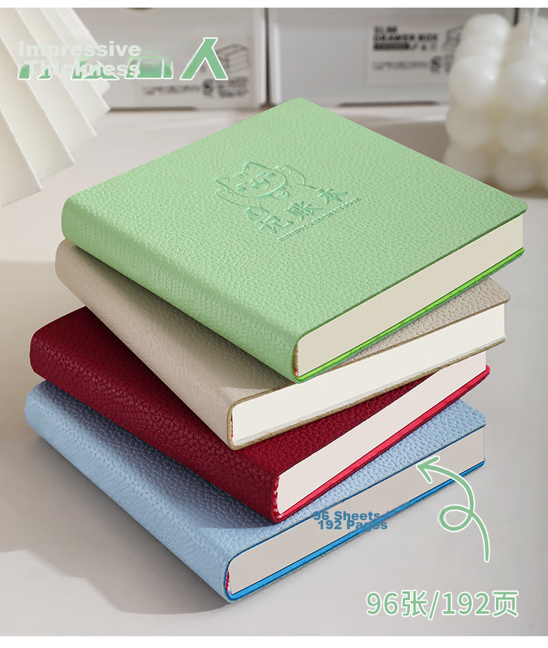 Faramon Square Daily Cash Ledger Expense Classification Detailed Account Book Green 6