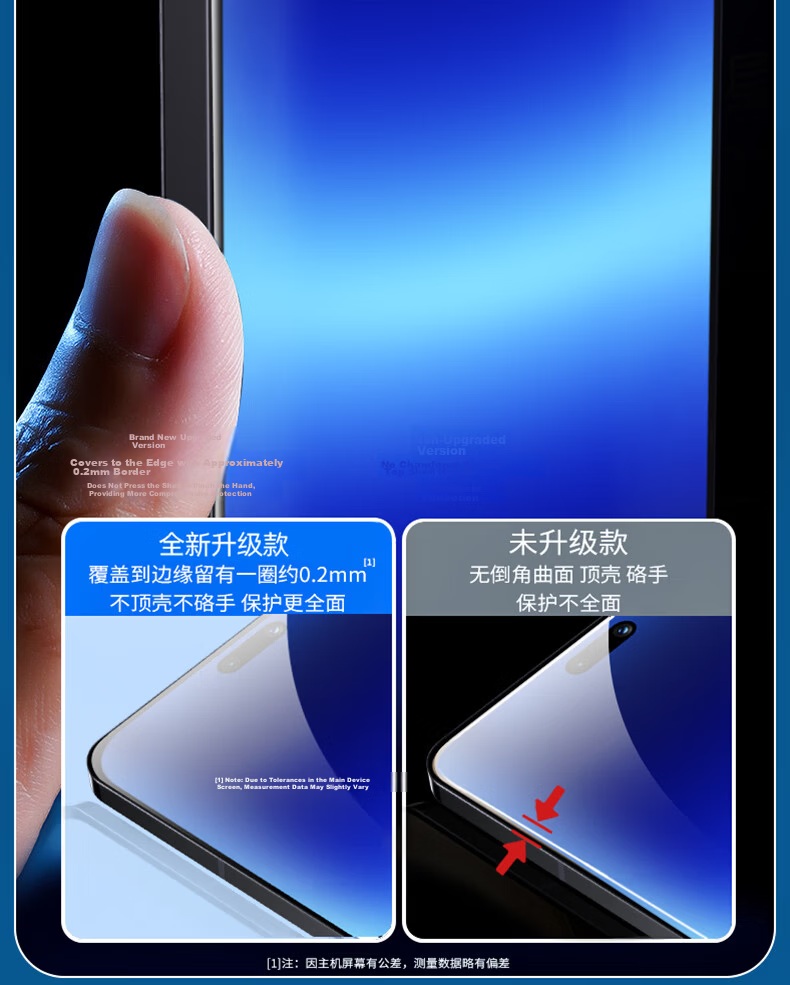 Langling [2-Pack Instant Screen Protector] Compatible with Xiaomi 17T Pro Tempered Glass Full-Screen HD Anti-Shatter Scratch-Resistant Anti-Fingerprint Protective Film 12