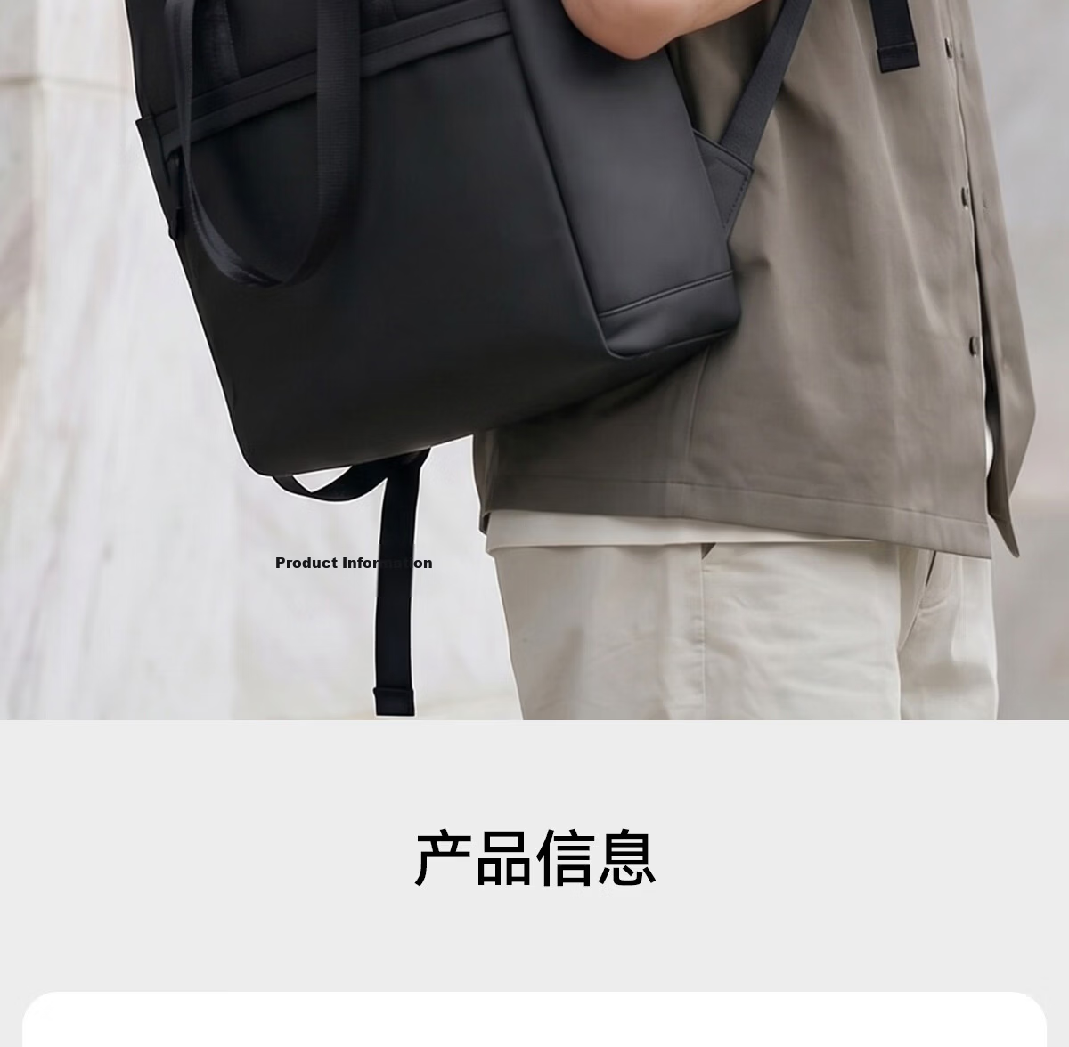 JINSHIWQ 16-inch Laptop Backpack Men City Commuter Lightweight Travel Bag Women Business Briefcase Flap School Bag 21