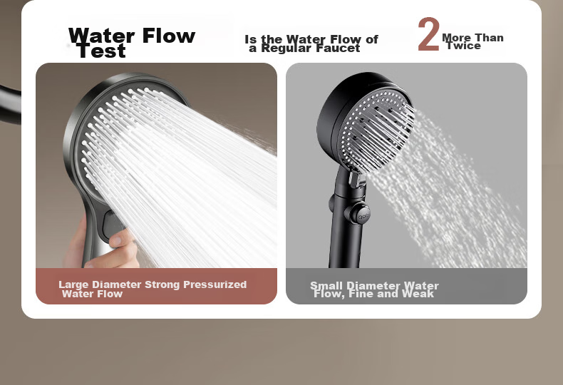 IVORPO [Jinggong] Simple Shower Set Bathroom No Top Spray Bathtub Pressurized Shower Head 15