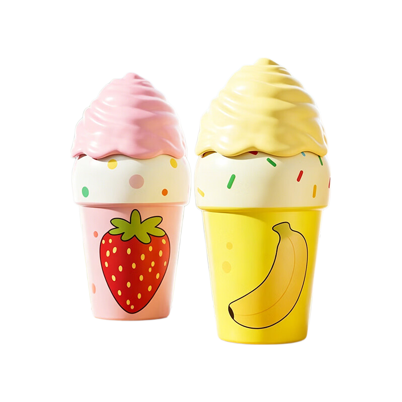 Licheers Handheld Outdoor Bubble Water Ice Cream Bubble Kids Bubble Wand Handheld Boys Girls Bubble Blowing Parent-Child Toy