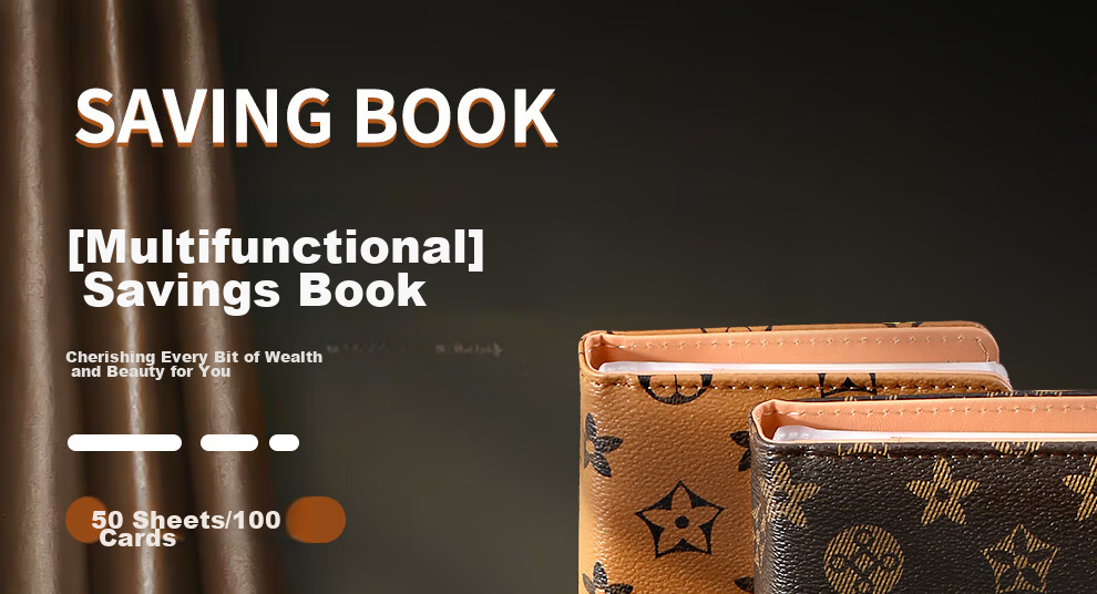 Longe Cash Storage Book Large Capacity Waterproof Money Organizer Cash Holder Banknote Collection Folder Receipt Storage Clip 1