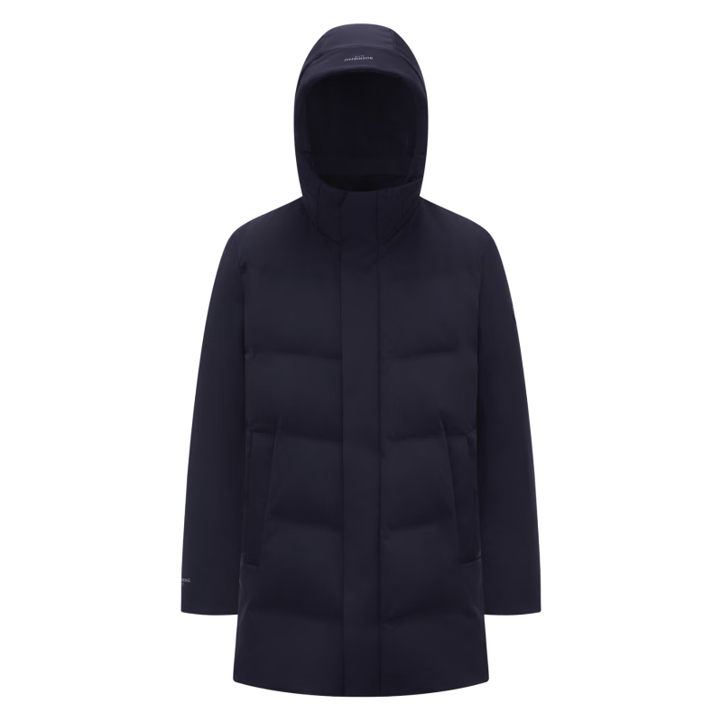BOSIDENG 25-Year Winter Men's Thickened Hooded Loose Mid-Length Business Versatile Mall-Style Down Jacket