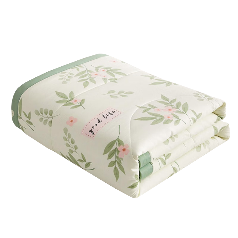 Hongdou A-Class 100% Xinjiang Cotton Quilt Single Spring Autumn Air Conditioning Quilt 1.5x2m 2 Jin