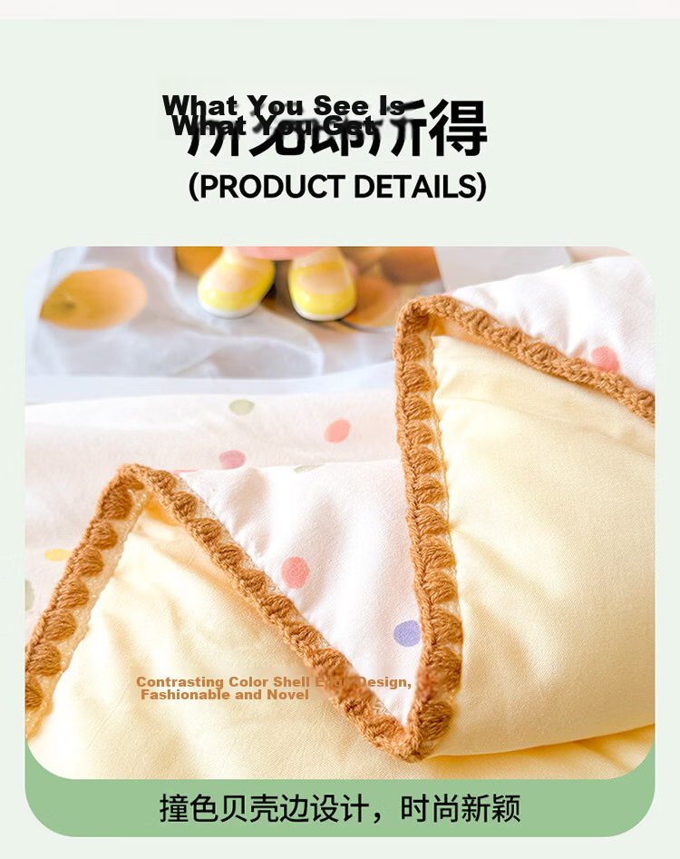 Hodo Class A Double-Layer Gauze 100% Xinjiang Cotton Quilt Air Conditioning Quilt Summer Cooling Quilt Core 150x200cm Little Rabbit Garden 18